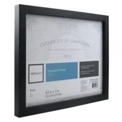 Photo/Document Frame, Gallery, 8-1/2" X 11", Black -office furniture sale cae33e2749e684de61845f662f8b52a0e2