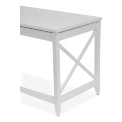 Workspace By Alera L-Shaped Farmhouse Desk, 58.27" X 58.27" X 29.53", White 12 Workspace By Alera L-Shaped Farmhouse Desk, 58.27" X 58.27" X 29.53", White -office furniture sale cb4e63f0ad77e43b3ba52904bbfa8d6283