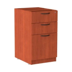 Alera Valencia Series Full Pedestal File, Left/Right, 3-Drawers: Box/Box/File, Legal/Letter, Cherry, 15.63" X 20.5" X 28.5" 14 Alera Valencia Series Full Pedestal File, Left/Right, 3-Drawers: Box/Box/File, Legal/Letter, Cherry, 15.63" X 20.5" X 28.5" -office furniture sale cbe7327df3286499557d2b37a8140135f6