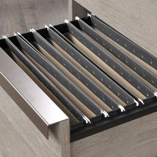 Sauder Manhattan Gate 18”D Vertical 2-Drawer Mobile File Cabinet, Mystic Oak 3 Sauder Manhattan Gate 18”D Vertical 2-Drawer Mobile File Cabinet, Mystic Oak - Image 3