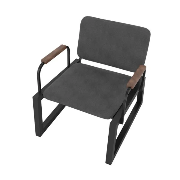 Whythe Low Accent Chair 1.0 In Black 2 Whythe Low Accent Chair 1.0 In Black - Image 2