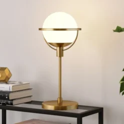 Cieonna 21" Tall Globe & Stem Table Lamp With Glass Shade In Brass/Clear 8 Cieonna 21" Tall Globe & Stem Table Lamp With Glass Shade In Brass/Clear -office furniture sale cc69c6b2d2f31b6d81900fa9d0806a89d0