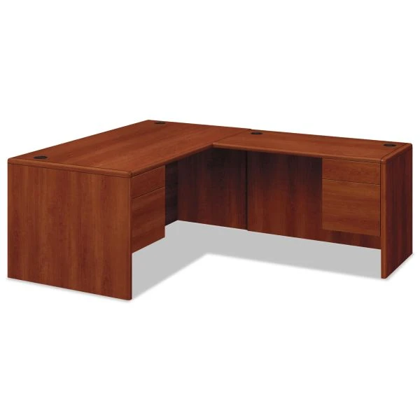 HON 10700 "L" Workstation Return, Right 3/4 Pedestal, 48w X 24d X 29.5h, Cognac 5 HON 10700 "L" Workstation Return, Right 3/4 Pedestal, 48w X 24d X 29.5h, Cognac - Image 5