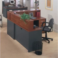 Bush Business Furniture Series C: Hansen Cherry 3 Drawer Mobile Pedestal - Assembled -office furniture sale ccf78364d0e20f885d69ee08a6cc01d631