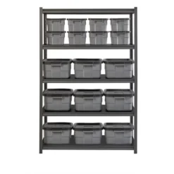 Lorell 3,200 Lb Capacity Riveted Steel Shelving 9 Lorell 3,200 Lb Capacity Riveted Steel Shelving -office furniture sale cd0da4d08b9b312b4d4f59734facceb598