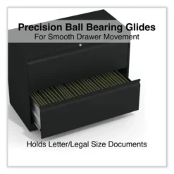 Alera Lateral File, 2 Legal/Letter-Size File Drawers, Black, 36" X 18.63" X 28" -office furniture sale cdb718548f16aef969d0b0584a412f7ed7