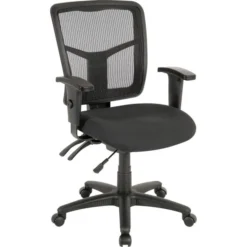 Lorell 86000 Series Managerial Mid-Back Office Chair