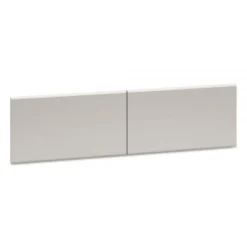 HON 38000 Series Hutch Flipper Doors For 60"w Open Shelf, 30w X 15h, Light Gray