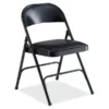 Lorell Padded Seat Folding Chairs
