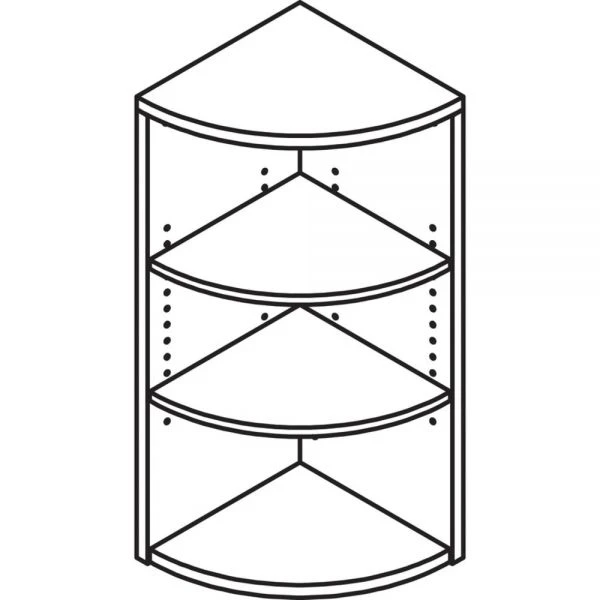 Lorell 3-Shelf Book Rack 3 Lorell 3-Shelf Book Rack - Image 3