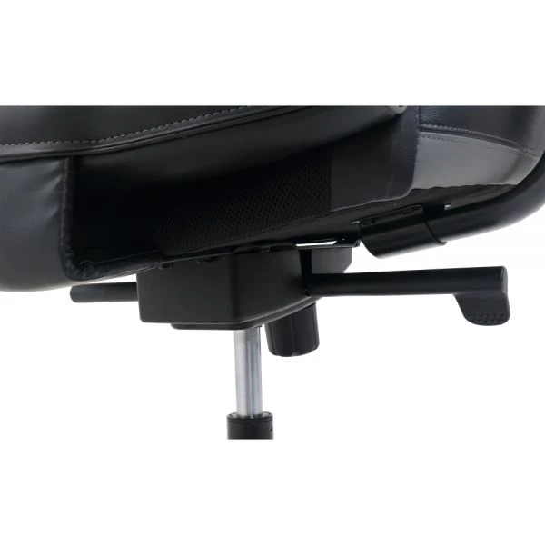 Shaquille O'Neal Nereus Ergonomic Bonded Leather High-Back Executive Chair, Black 8 Shaquille O'Neal Nereus Ergonomic Bonded Leather High-Back Executive Chair, Black - Image 8