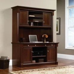 Sauder Palladia Collection 62"W Computer Credenza With Slide-Out Desktop, Select Cherry 15 Sauder Palladia Collection 62"W Computer Credenza With Slide-Out Desktop, Select Cherry -office furniture sale d190ca3b490e6f5fce5e64d25481a9a741