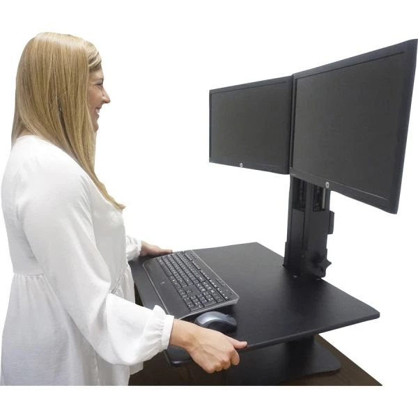 Victor DC350 Dual Monitor Sit-Stand Desk Converter 16 Victor DC350 Dual Monitor Sit-Stand Desk Converter - Image 16