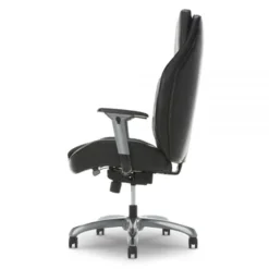 Shaquille O'Neal Zephyrus Ergonomic Bonded Leather High-Back Executive Chair, Black -office furniture sale d1f5b6d3719b431fbd81dffcb7874b7fe4