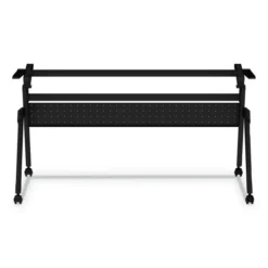 Alera Flip And Nest Table Base, 55.88w X 23.63d X 28.5h, Black -office furniture sale d1f5de7edd394534f6cc69a58fc2aca4b1