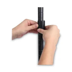 Alera NSF Certified 6-Shelf Wire Shelving Kit, 48w X 18d X 72h, Black Anthracite 13 Alera NSF Certified 6-Shelf Wire Shelving Kit, 48w X 18d X 72h, Black Anthracite -office furniture sale d257b84f88055af6f17e2df48725d42e9d