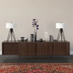 Floyd 25" Tall 2-Light Table Lamp With Fabric Shade In Blackened Bronze/White 13 Floyd 25" Tall 2-Light Table Lamp With Fabric Shade In Blackened Bronze/White -office furniture sale d2cdc3528ecc37833883568ddc5828464d