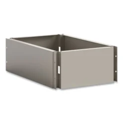 Safco Single Continuous Metal Locker Base Addition, 11.7w X 16d X 5.75h, Tan, Ships In 1-3 Business Days