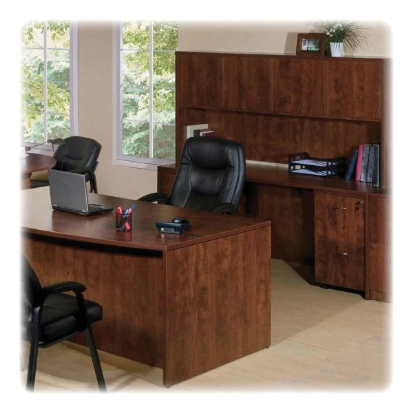 Lorell Essentials Rectangular Left Desk Shell 3 Lorell Essentials Rectangular Left Desk Shell - Image 3