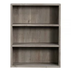 Sauder Optimum Bookcase, 45"H, 3 Shelves, Mystic Oak