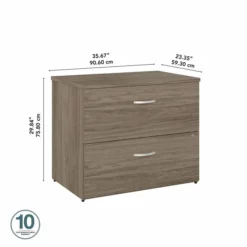 Bush Business Furniture Hybrid 2 Drawer Lateral File Cabinet In Modern Hickory - Assembled 10 Bush Business Furniture Hybrid 2 Drawer Lateral File Cabinet In Modern Hickory - Assembled -office furniture sale d40f0f20f5e605a4bf840bc04f30c09800