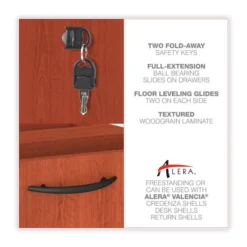 Alera Valencia Series Full Pedestal File, Left/Right, 3-Drawers: Box/Box/File, Legal/Letter, Cherry, 15.63" X 20.5" X 28.5" 19 Alera Valencia Series Full Pedestal File, Left/Right, 3-Drawers: Box/Box/File, Legal/Letter, Cherry, 15.63" X 20.5" X 28.5" -office furniture sale d65f1919e81761d62df6fbcaf8138de433