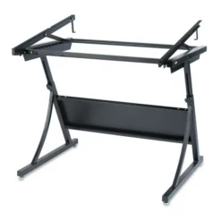 Safco PlanMaster Drafting Table Base, 43w X 29-1/2d X 37-3/4h, Black