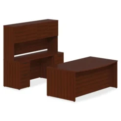 Lorell Prominence 2.0 Mahogany Laminate Hutch -office furniture sale d75ad0f56f754f0ad78819f07527bc03e6 2