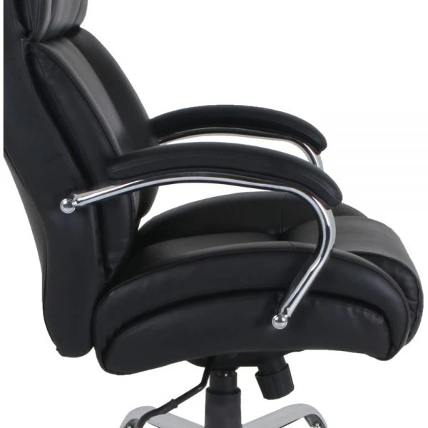 Lorell Big & Tall Leather Office Chair 6 Lorell Big & Tall Leather Office Chair - Image 6