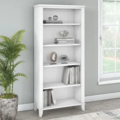 Bush Furniture Somerset Tall 5 Shelf Bookcase In White 8 Bush Furniture Somerset Tall 5 Shelf Bookcase In White -office furniture sale d8f31c2636f87b36377ebe5cbcdbc0eca2