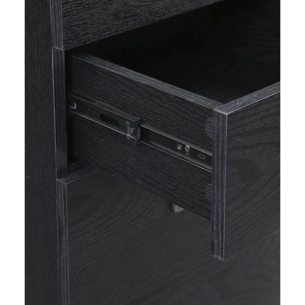 Brezio 19"D Vertical 2-Drawer Mobile File Cabinet, Black 8 Brezio 19"D Vertical 2-Drawer Mobile File Cabinet, Black - Image 8