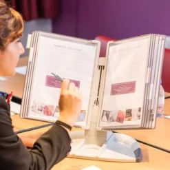 Tarifold, Inc. Modular Reference Display Starter Set, 10 Wire-Reinforced Pockets -office furniture sale d915d36bc139dc92e4d8bbab7bcb77ca6d