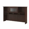 Bush Furniture Cabot 60W Hutch In Modern Walnut