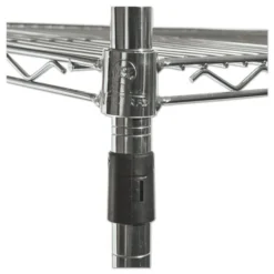 Alera NSF Certified 4-Shelf Wire Shelving Kit With Casters, 48w X 18d X 72h, Silver 11 Alera NSF Certified 4-Shelf Wire Shelving Kit With Casters, 48w X 18d X 72h, Silver -office furniture sale da397f61be6cbfddd036d21bb3bb06e052