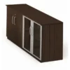 Medina Low Wall Cabinet With Glass Doors