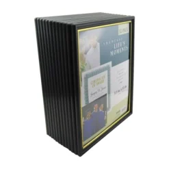 Uniek Corporate Document Frames, 8 1/2" X 11", Black/Gold, Pack Of 12 -office furniture sale db0cdc8e80b276057e158b0ab1c886c005