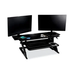 3M Precision Standing Desk, 42" X 23.2" X 6.2" To 20", Black -office furniture sale db2ad4f21e7d8e49b3eeb4cf74234d0208
