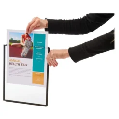 Durable VARIO Reference Desktop System, 10 Panels, Assorted Borders And Panels -office furniture sale dda36d45b85a3639033962cfb1ccfed9f3