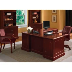 HON 94000 Series Bookcase Hutch, 35.75w X 14.31d X 37h, Mahogany -office furniture sale ddb8cf07441af617c6247f8528185b9492