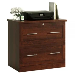 2-Drawer 30"W Lateral File Cabinet, Mulled Cherry -office furniture sale de0ea63914cf31ef60f5ecc56041a51737