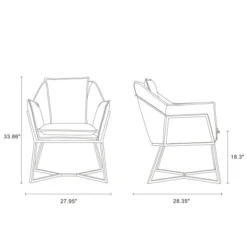 Origami Accent Chair In Fawn -office furniture sale de3e1e6caf98b659111764f385c94ebf34