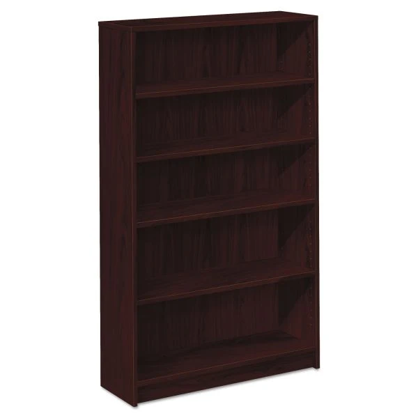 HON 1870 Series Bookcase, Five-Shelf, 36w X 11.5d X 60.13h, Mahogany 1 HON 1870 Series Bookcase, Five-Shelf, 36w X 11.5d X 60.13h, Mahogany