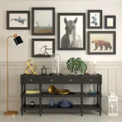 Thew 65" Tall Floor Lamp With Metal Shade In Brass/Black 9 Thew 65" Tall Floor Lamp With Metal Shade In Brass/Black -office furniture sale ded7f77d771a510fab3fd69288a73650e9