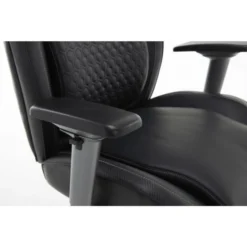 Shaquille O'Neal Zephyrus Ergonomic Bonded Leather High-Back Executive Chair, Black -office furniture sale df015a7c2ea6473a1d8e148416887090ba