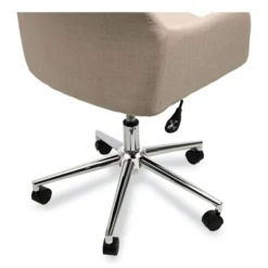 Workspace By Alera Mid-Century Task Chair, Supports Up To 275 Lb, 18.9" To 22.24" Seat Height, Cream Seat, Cream Back -office furniture sale df54ebdc138de4c4866ff2c3c625d6250f