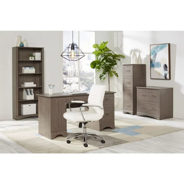 Pelingo 31”W Lateral 2-Drawer File Cabinet, Gray 10 Pelingo 31”W Lateral 2-Drawer File Cabinet, Gray - Image 10