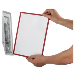 Durable Sherpa Sherpa Wall-Mount Reference System, 10 Gray Panels, Letter, Assorted Borders -office furniture sale df8e8bbc96353d970273f406ddf8c8bc07