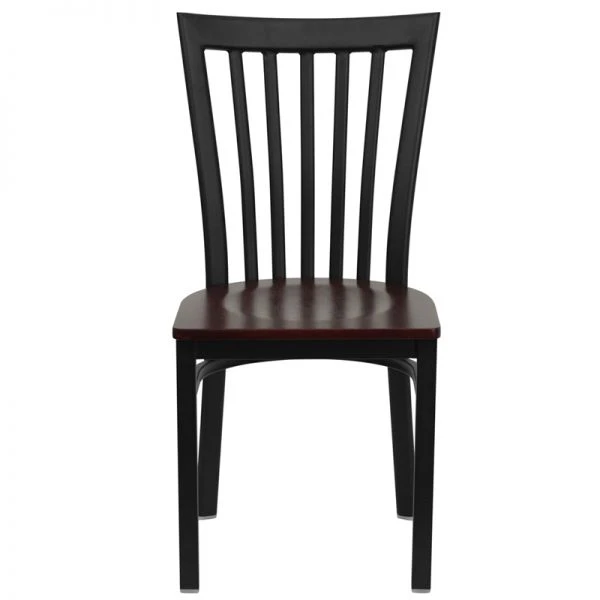 Flash Furniture School House Back Metal Restaurant Chair 3 Flash Furniture School House Back Metal Restaurant Chair - Image 3