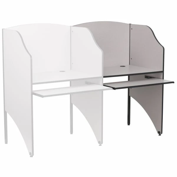 Flash Furniture Add-On Study Carrel 2 Flash Furniture Add-On Study Carrel - Image 2