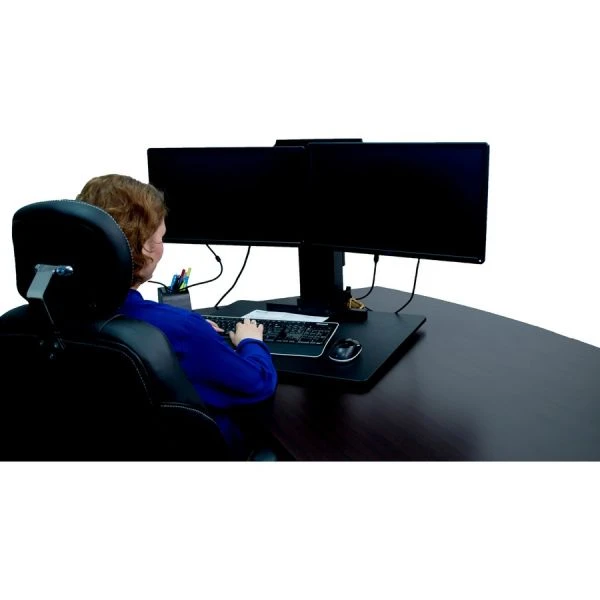 Victor DC350 Dual Monitor Sit-Stand Desk Converter 15 Victor DC350 Dual Monitor Sit-Stand Desk Converter - Image 15